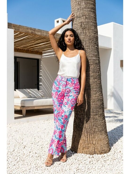 Lilly Pulitzer Pants - Lilly Pulitzer Floral Capri Pant (SKU#2107)